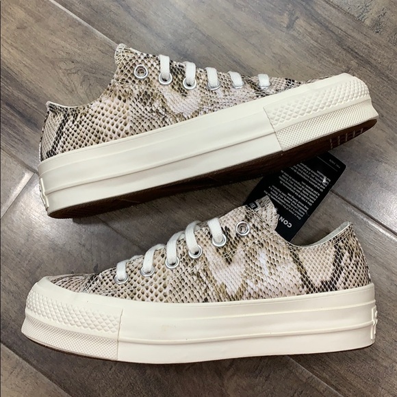 CONVERSE CTAS LIFT OX PLATFORM egret/egret - Picture 2 of 16